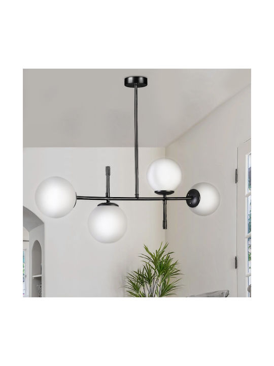 Megapap Pendant Chandelier Black