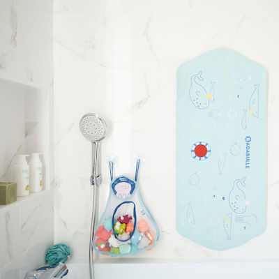 Badabulle Bathtub Mat with Suction Cups Blue 91cm