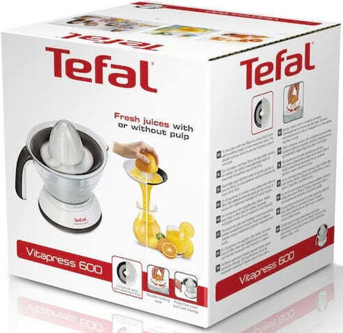 Tefal Vitapress Ηλεκτρικός Στίφτης 25W με Χωρητικότητα 600ml Λευκός