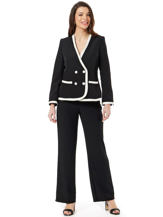 Anna Raxevsky Women's Blazer Black