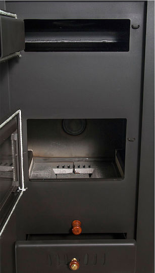 Prity W21 S3 Metalic Soba pe lemne Cuptor pe lemne 21kW Bej