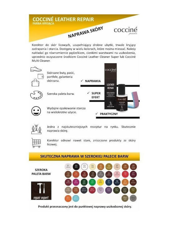 Coccine Beige Schuhleder Farbkorrektor 10ml 99972
