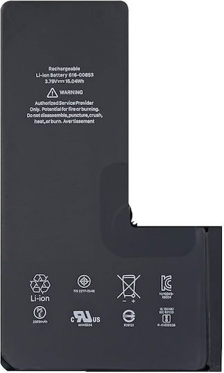 Συμβατή Μπαταρία Αντικατάστασης 3969mAh για iPhone 11 Pro Max.