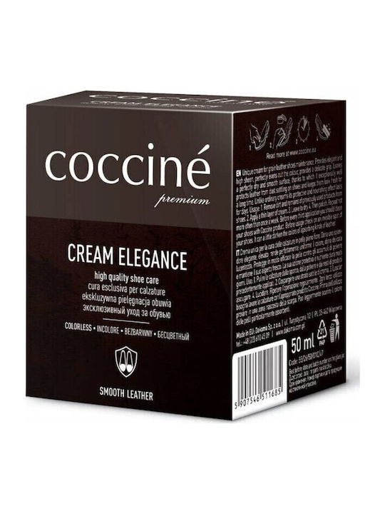 Полиране на обувки Cream Leather Cream Elegance Medium Brown 50 мл