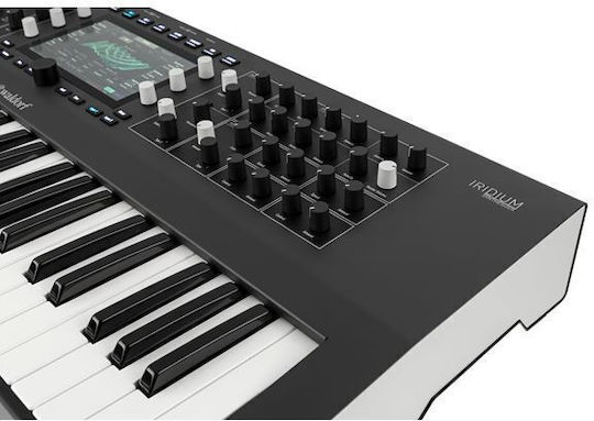 Waldorf Synthesizer Iridium με 49 Δυναμικά Πλήκτρα Μαύρο