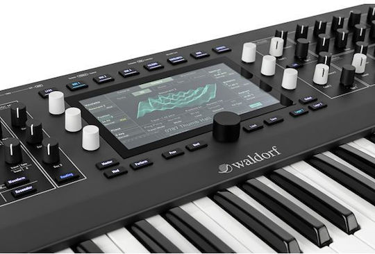 Waldorf Synthesizer Iridium με 49 Δυναμικά Πλήκτρα Μαύρο
