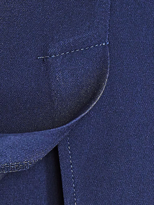 Φούστα Pencil Στενή Γραμμή Navy Blue