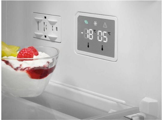 AEG Ψυγειοκαταψύκτης 331lt NoFrost Υ186xΠ59.5xΒ65εκ. Inox RCB632E8MX