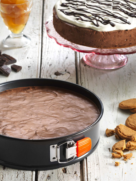 Le Creuset Φόρμα Ζαχαροπλαστικής για Κέικ Στρογγυλή από Αλουμίνιο με Αποσπώμενη Βάση 24x24x7εκ.