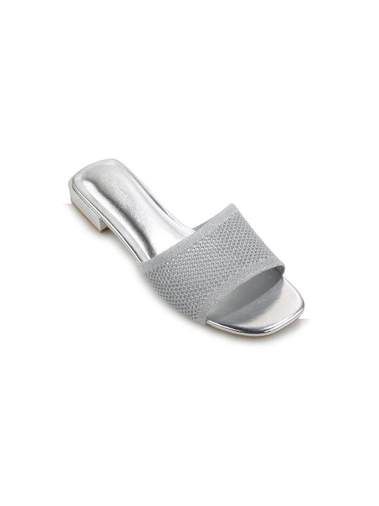 Mule Low Heel Fshoes C329.17 Fshoes Silver