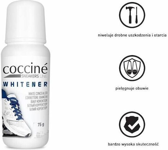 Coccine Snickers Избелваща течност за почистване на обувки 75 мл