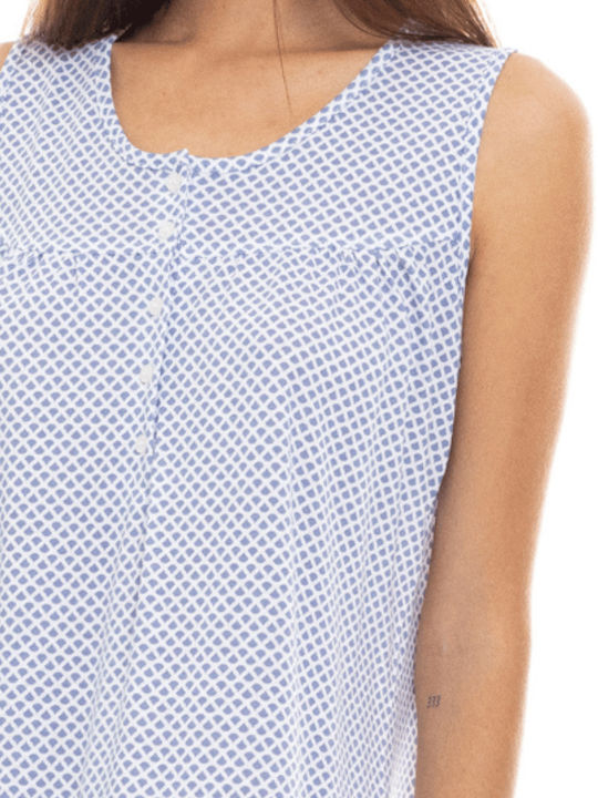 Pink Label Cămașă de noapte pentru Femei Blue