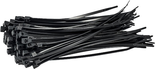 Hydrostab Пластмасови Кабелни Аксесоари 500mmx7.2mm в Черен Цвят 3бр HS0120095