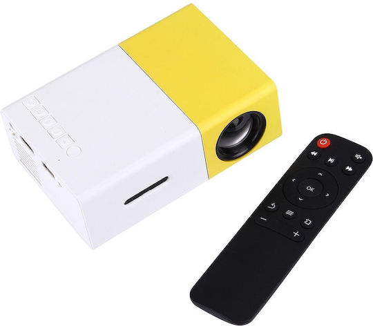 YG-300 EU Plug Mini Projector LCD Λάμπας LED