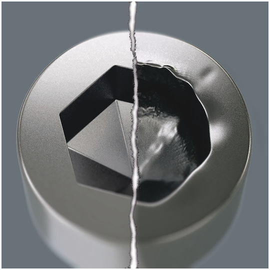 Wera Κλειδί Allen σε Σχήμα Ταφ με Μύτη Μεγέθους 4mm