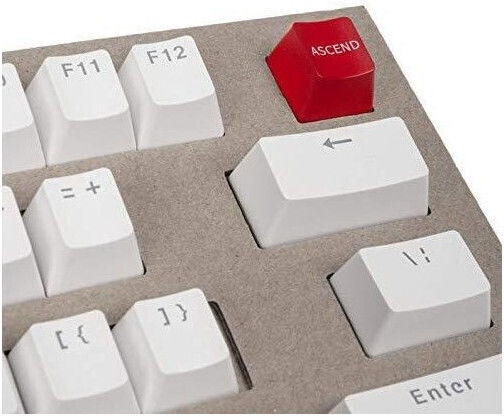 Glorious Mechanical Keycaps Full 104-key Set Us Ansi White G-104-white