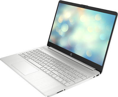 HP 15s-fq5028nq 15.6" FHD (i5-1235U/16GB/512GB SSD/Fără OS) Argint natural (Tastatură Internațională Engleză)