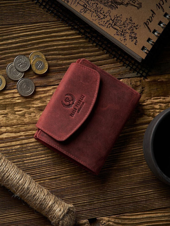 Small Women's Wallet Classic with RFID Red