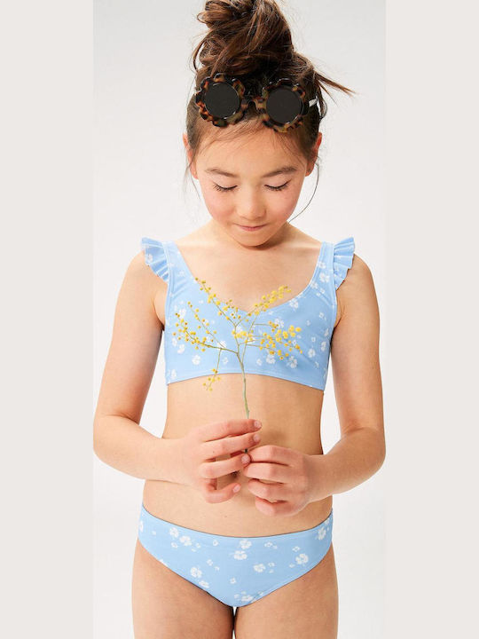 Roxy Dreamer Kids Swimwear Bikini Light Blue