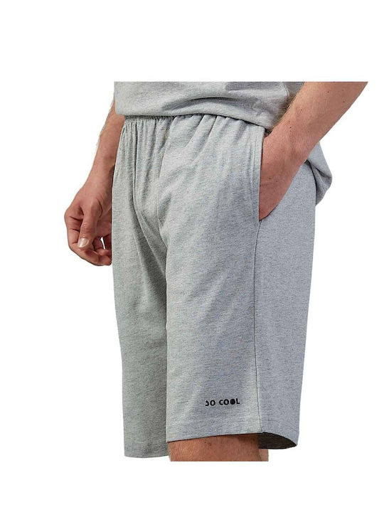 Admiral Sportliche Herrenshorts Grey