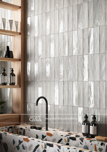 Rondine Ceramica Fliese Boden / Wand Innenbereich 25x6cm White