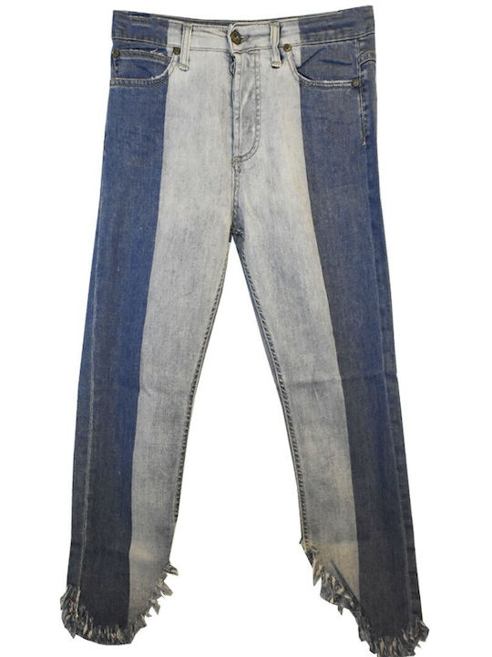 Please Women's Jean Trousers Blue