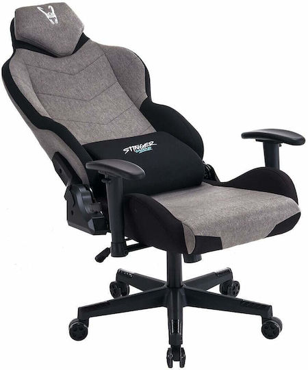 Woxter Stinger Station Fabric Gaming Chair with Adjustable Arms Titan/Dark