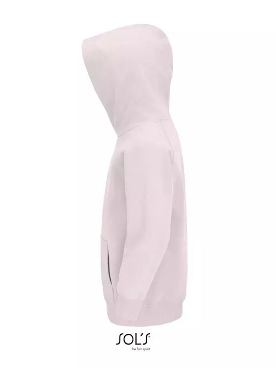 Hanorac Copii cu Glugă și Buzunare Pink