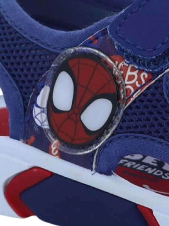 Disney Spiderman Marineblau Kindersandalen Disney Spiderman Marineblau Kindersandalen