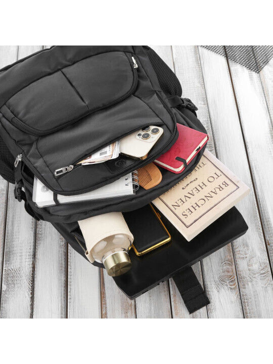 Paolo Peruzzi Rucksack Wasserdicht Schwarz