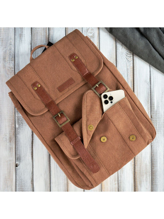 Paolo Peruzzi Backpack Καφέ