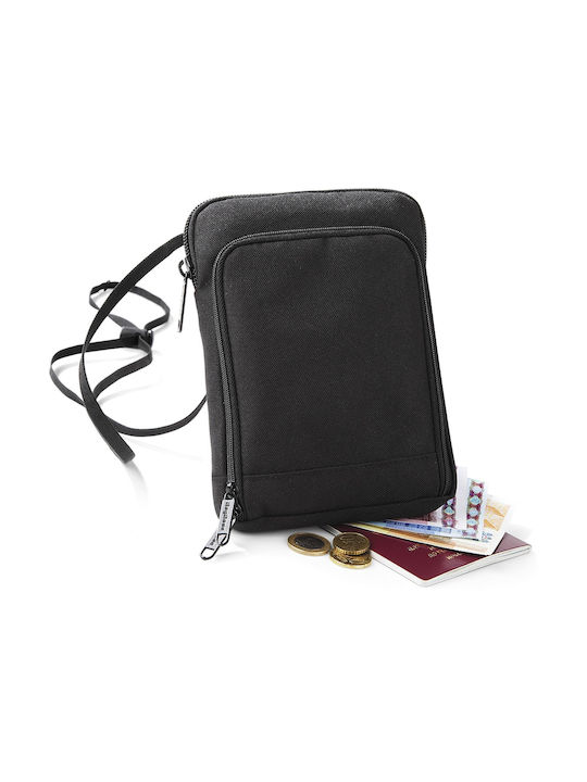 Bagbase Herren Brieftasche Reisen Schwarz