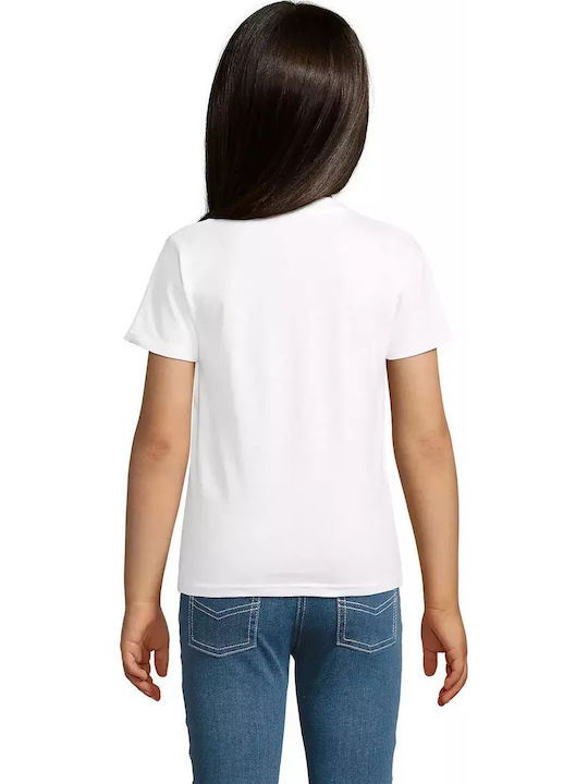 Kids' T-shirt White Crusader