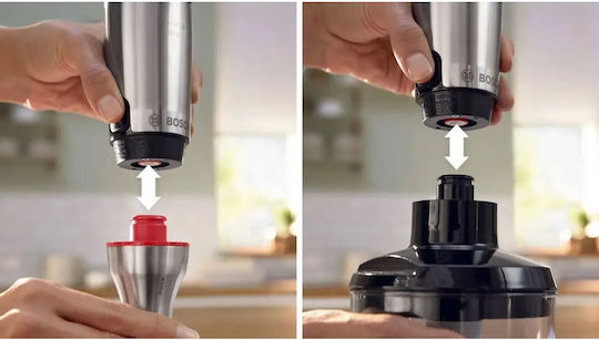 Bosch Serie 6 Ραβδομπλέντερ με Ανοξείδωτη Ράβδο 1200W Μαύρο