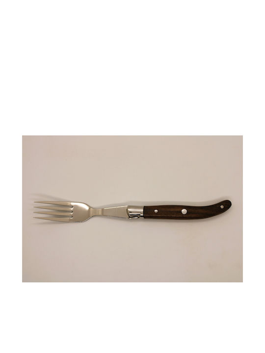 Laguiole Set of Forks Table Silver 6pcs
