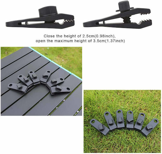 for Camping Tent Set 4pcs 8.5x3cm
