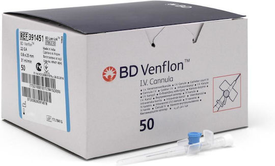BD Venöser Katheter Venflon 50Stück 04013