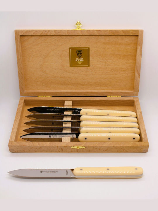 Claude Dozorme Cuțite de filetat din Oțel Inoxidabil 11cm 6buc