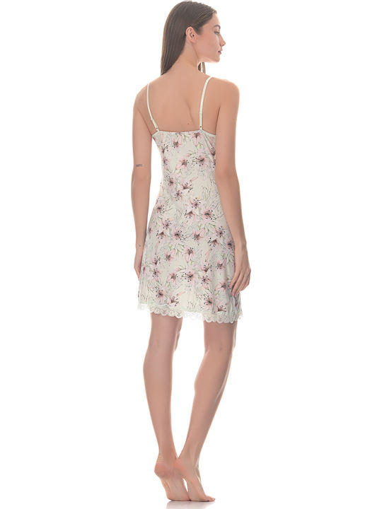 Fuanna Summer Women's Floral Nightgown