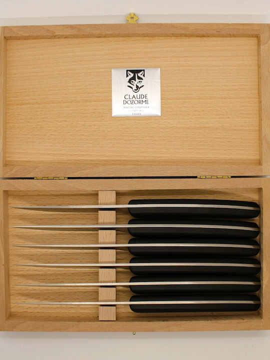 Claude Dozorme Thiers Knives Fillet from Stainless Steel 6pcs