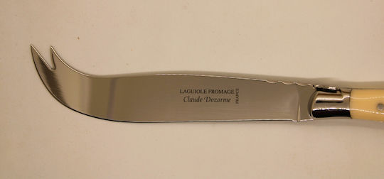 Laguiole Elfenbein Messer für Käse aus Rostfreiem Stahl