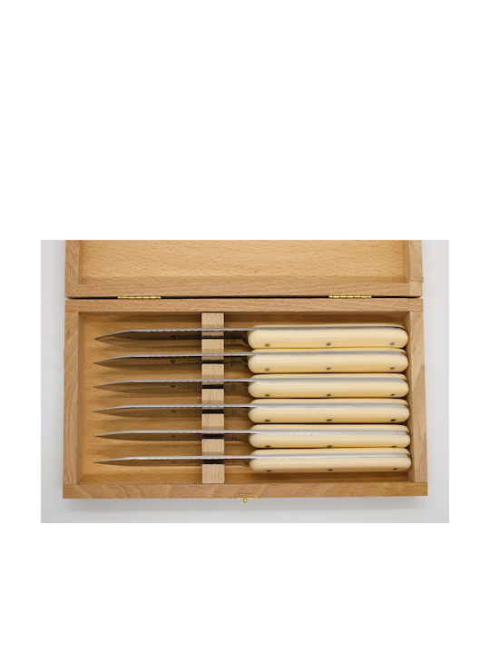 Claude Dozorme Cuțite de filetat din Oțel Inoxidabil 11cm 6buc