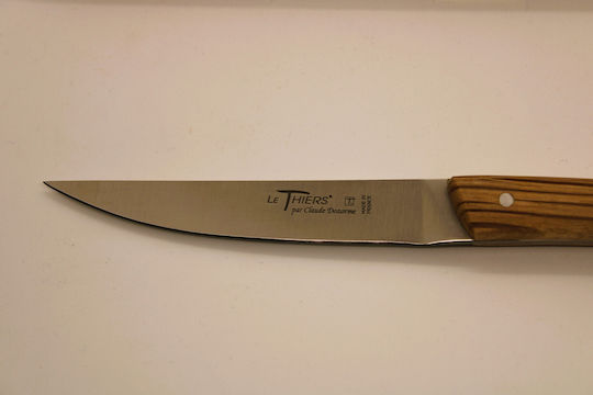 Claude Dozorme Thiers Mixed Wood Cuțite de filetat din Oțel Inoxidabil 6buc