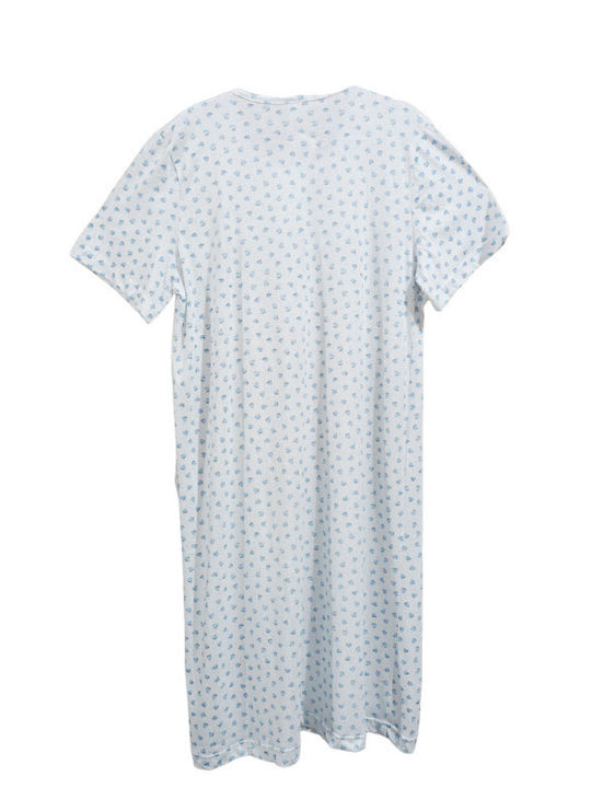 Odyssey Summer Cotton Women's Nightdress White