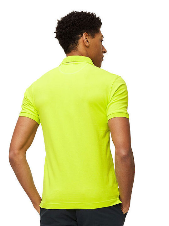 La Martina Men's Short Sleeve Blouse Polo Lime