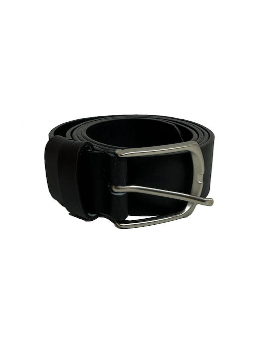 John-Andy Men's Leather Belt Brown