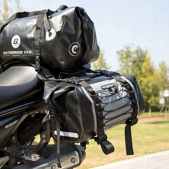 Rockbros AS-010BGR Σετ Πλαϊνές Βαλίτσες Μοτοσυκλέτας 60lt σε Γκρι Χρώμα