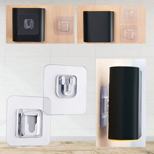 Set 5 dispozitive adezive de agățat dispozitive de agățat 5.7 Cm Transparent Oferte originale