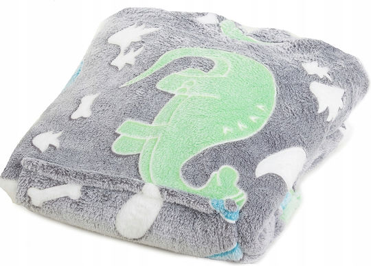 Children's Hooded Blanket Hood Sleeves Zola Phosphorescent Inserts Warm Fuzzy Room