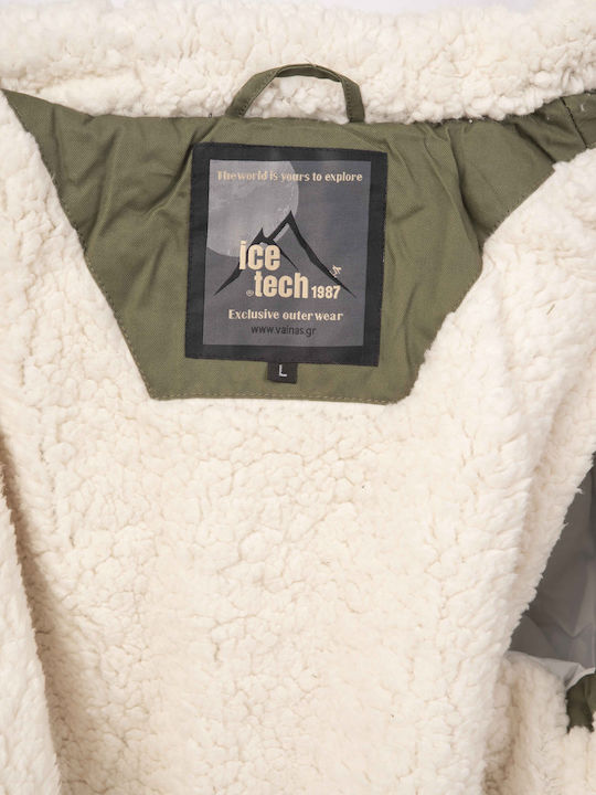 Winter Jacket Parka Khaki